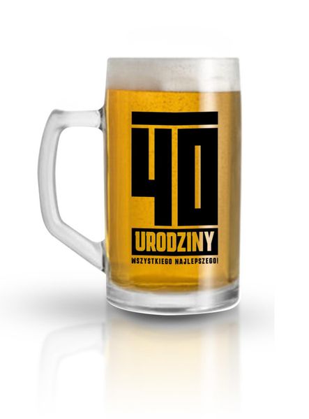 Funny Beer - Kufel 500Ml - 40 zdjęcie 1