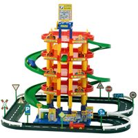 WADER 38104 Parking 5-poziomowy z drogą i samochodami