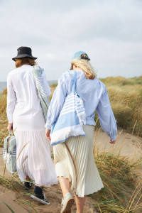 Ella Hamam Eko Torba Na Ramię Niebieska zdjęcie 2