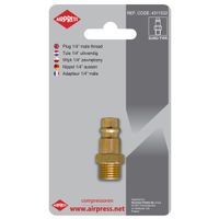 wtyk szybkozłączki z gwintem zewnętrznym 1/4'' - ap 4311532