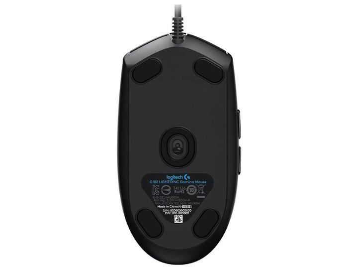 Mysz Logitech G102 Lightsync Czarna zdjęcie 5