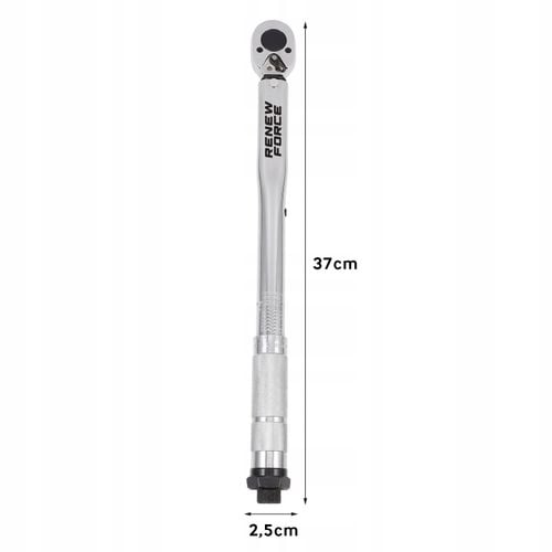 Klucz Dynamometryczny 3/8 7-112nm 370mm z Blokadą Dwukierunkowy z Etui na Arena.pl