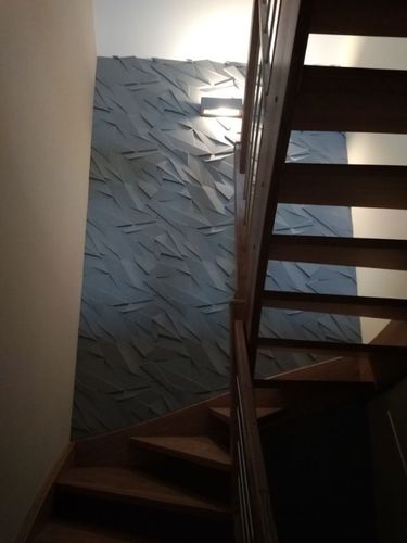 Dekoracyjne Panele Ścienne 3D 60x60 beton Szafir BIAŁY na Arena.pl
