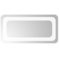 Lustro łazienkowe z LED, 40x20 cm