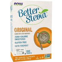 NOW FOODS Better Stevia Original - Stewia - Naturalny słodzik 100 saszetek