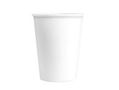 Kubeczki (Kubki), jednokolorowe, biały, 220 ml, 10 szt.