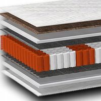 90x200 MATERAC KIESZENIOWY KOKOS TWARDY WYTRZYMAŁY USZTYWNIONY POCKET H3 H4