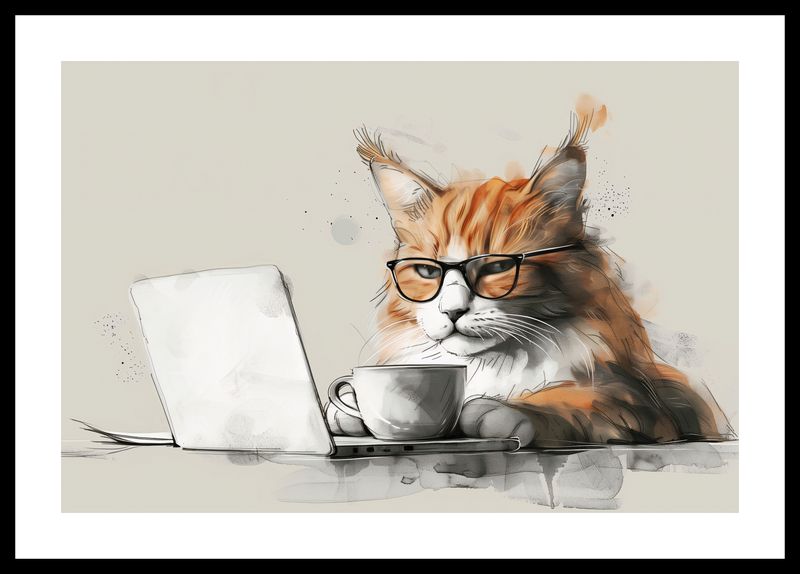 Plakat 45x30cm Nie przed Kawusią zdjęcie 3