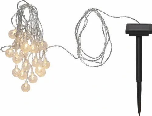 Girlanda świetlna solarna zewnętrzna IP44 LED 475 cm z czujnikiem zmierzchu na Arena.pl