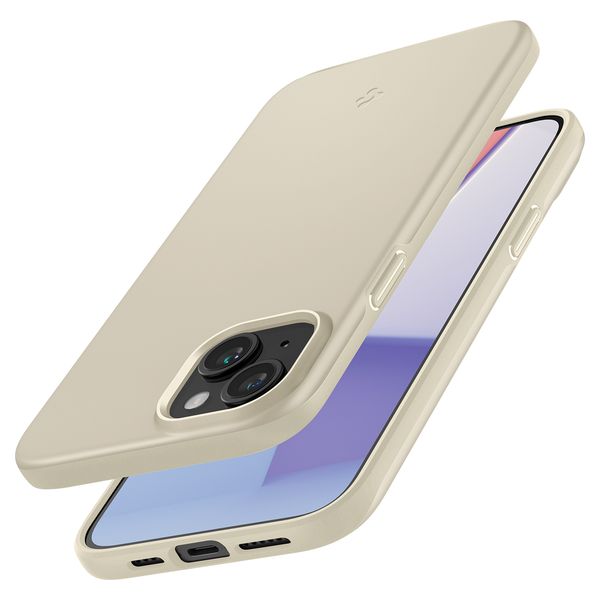 Etui ochronne do iPhone 15 Plus Thin Fit beżowe zdjęcie 8
