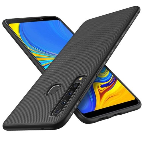 Etui Twill Texture Samsung A9 2018 Czarne na Arena.pl