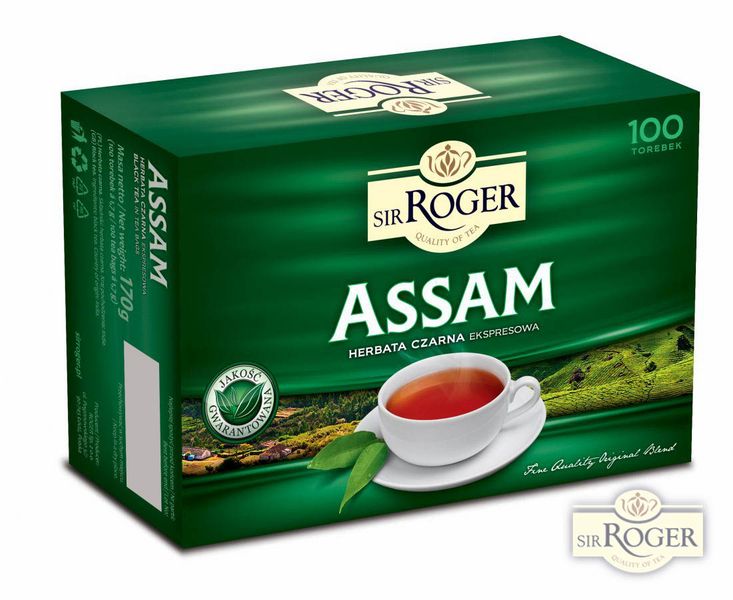 HERBATA SIR ROGER EXPRESOWA ASSAM 80TB zdjęcie 1