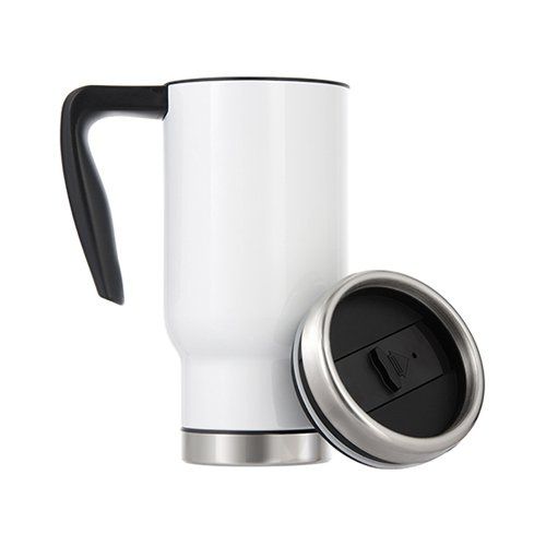 Kubek termiczny 480 ml do sublimacji - biały na Arena.pl