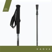 Kije turystyczne KADVA Torre szary 65-135cm KARBONOWE SYSTEM QUICK LOCK