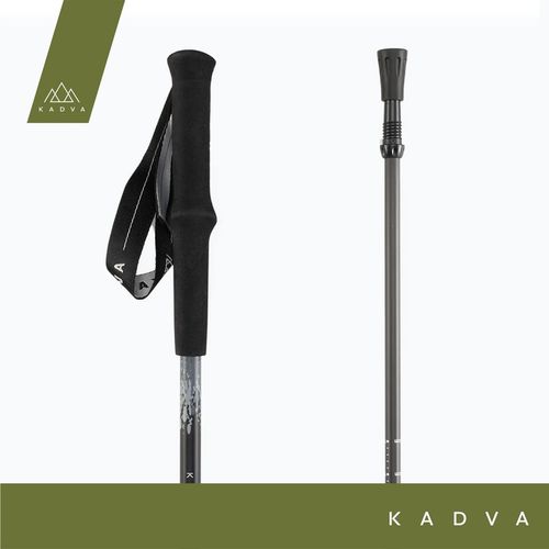 Kije turystyczne KADVA Torre szary 65-135cm KARBONOWE SYSTEM QUICK LOCK na Arena.pl