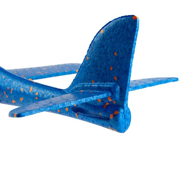 SAMOLOT STYROPIANOWY LED LIGHT niebieski rzutka zdjęcie 10