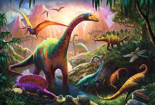 100 elementów, Świat dinozaurów na Arena.pl