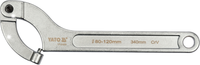 YATO KLUCZ HAKOWY Z NOSKIEM PRZEGUBOWYM 80-120MM