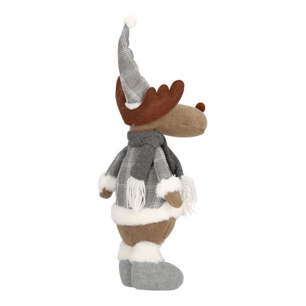 Renifer pluszowy Lucek szary zdjęcie 4