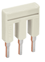 Wago mostek 3 - torowym z izolacją jasnoszary 2002-403 1szt