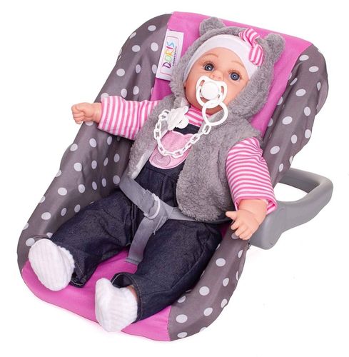 NOSIDEŁKO dla lalek 3w1 NOSIDŁO FOTELIK SAMOCHODOWY BUJAK dla lalki na Arena.pl