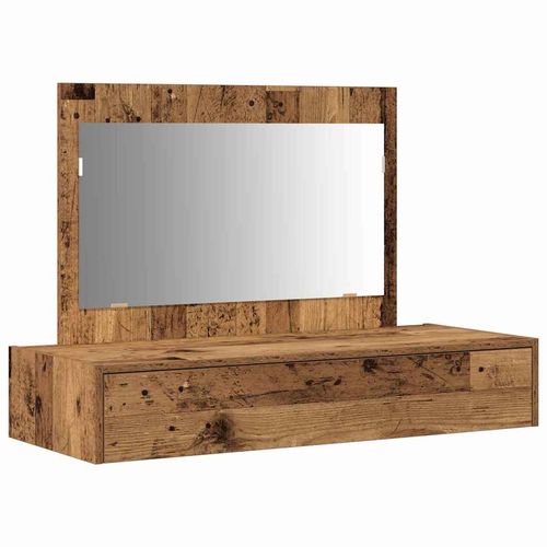 Toaletka Brązowy 100 x 40 x 70 cm Materiał drewnopochodny na Arena.pl