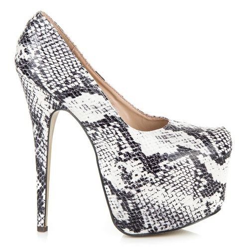 Szpilki Na Platformie Snake Print r.38 na Arena.pl
