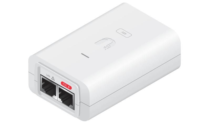 Ubiquiti PoE Injector, 48VDC, 24W zdjęcie 1