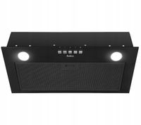 Okap podszafkowy Amica OMC6217B Czarny 175 m3/h 65 dB