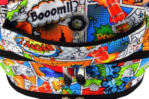 Plecak 4-komorowy BP7 COMICS ST.RIGHT+CHUSTA+PLAN na Arena.pl