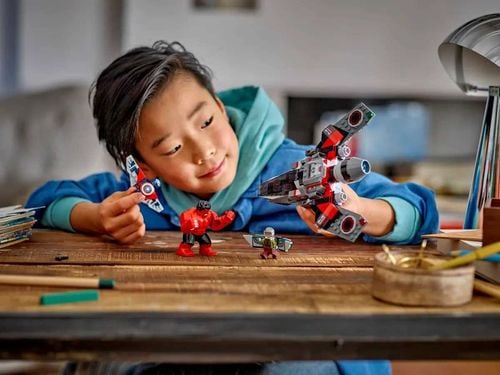 76292 - lego super heroes - kapitan ameryka kontra czerwony hulk — bitwa na Arena.pl