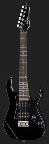 Gitara elektryczna 3/4 dla nastolatka Harley Benton RG-Junior Rock CZARNA na Arena.pl