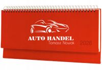 Terminarz AUTO HANDEL 2026 tygodniowy kalendarz leżący biurkowy