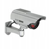 atrapa kamery monitorującej cctv z panelem solarnym - on-cd-2/g