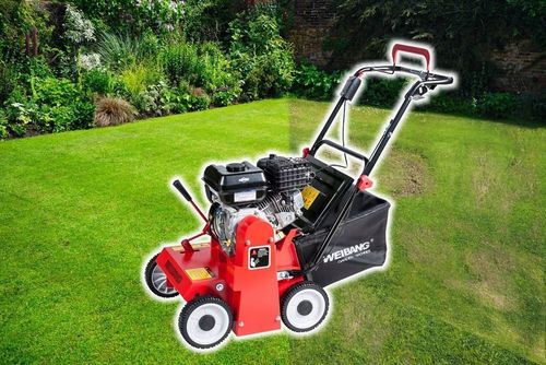 WEIBANG WB486CRB WERTYKULATOR SPALINOWY DO TRAWY PROFI PROFESJONALNY Briggs&Stratton WB486 / WB 486 -  EWIMAX - OFICJALNY DYSTRYBUTOR - AUTORYZOWANY DEALER WEIBANG na Arena.pl