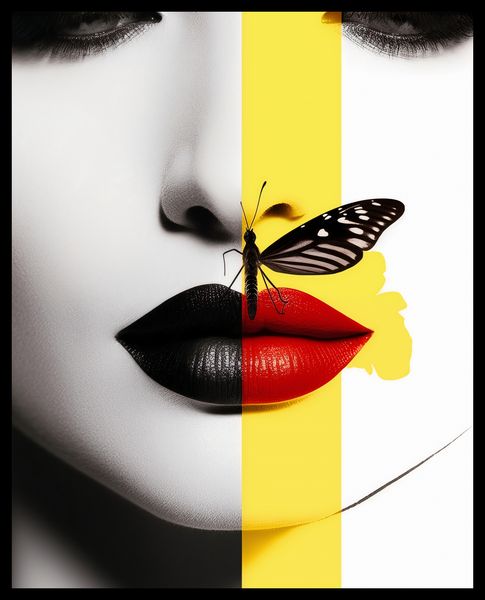 Plakat 40x50cm Motyla Piękność zdjęcie 2