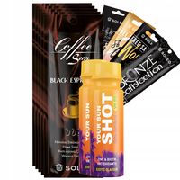 Soleo Black Espresso 5x15ml Mocny Bronzer Z + Gratisy