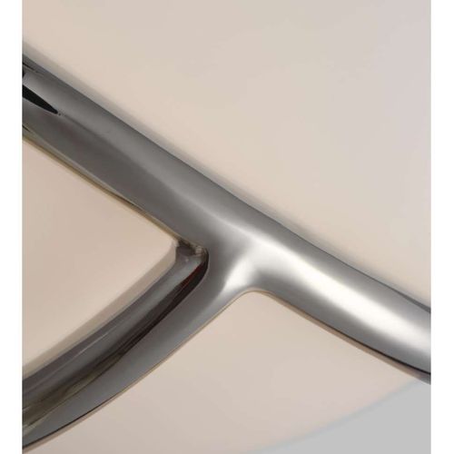 Kinkiet LAMPA ścienna Apollo FE-APOLLO1-PN Elstead FEISS metalowa OPRAWA szklana kula ball condi nikiel biała na Arena.pl