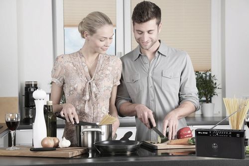 GŁOŚNIK BLUETOOTH RETRO RADIO PRZENOŚNE KUCHENNE AKUMULATOR USB AUX SD na Arena.pl