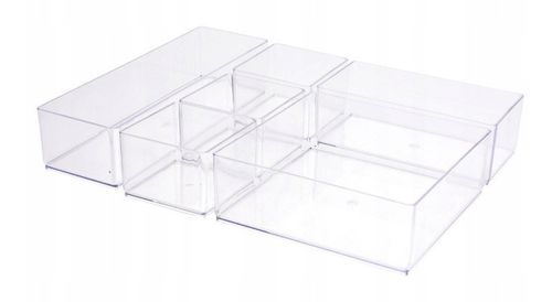 ORGANIZER NA KOSMETYKI POJEMNIK WKŁAD DO SZUFLADY MODUŁOWY na Arena.pl
