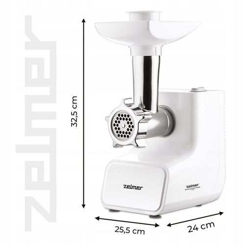 MASZYNKA DO MIELENIA MIĘSA MASZYNA ELEKTRYCZNA ZELMER 1500W 2 KG/MIN na Arena.pl