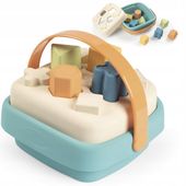 LITTLE SMOBY GREEN SORTER W KOSZYKU BIOPLASTIK 12M