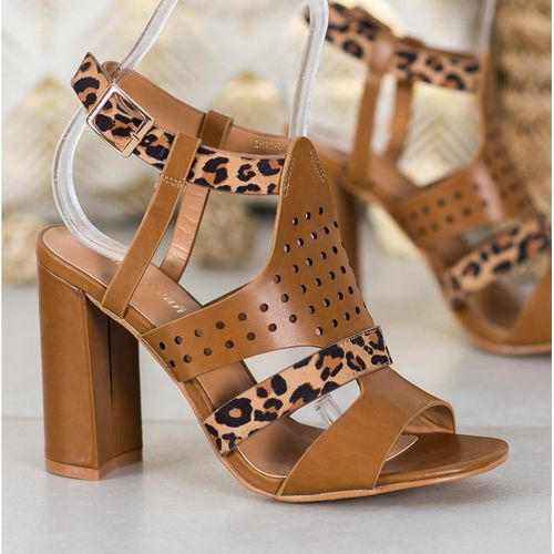 Ażurowe Sandały Leopard Print r.36 na Arena.pl