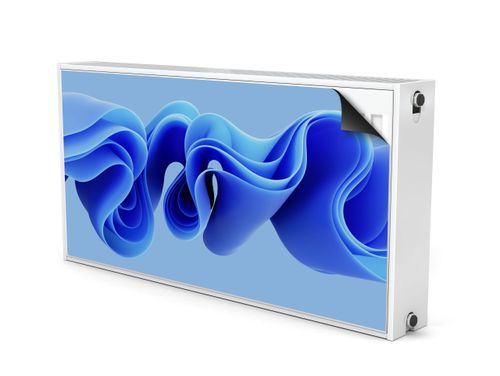 MASKOWNICA Magnetyczna Kaloryfer Niebieska Fala Abstrakcja 110cm x 60cm na Arena.pl