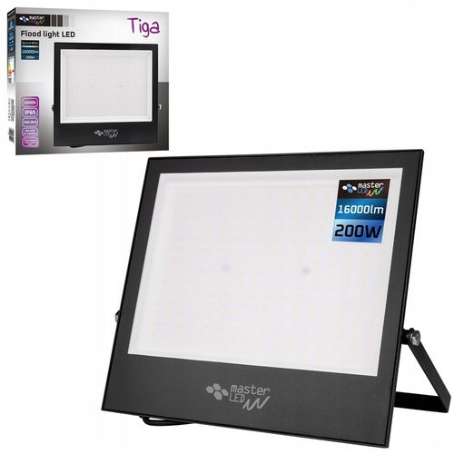 HALOGEN LED NAŚWIETLACZ 200W LAMPA biały neutralny 4500K ZEWNĘTRZNY na Arena.pl