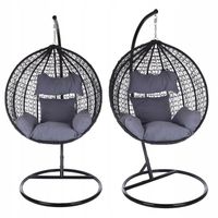 FOTEL WISZĄCY HUŚTAWKA KOKON KOSZ BUJANY ITALFORM