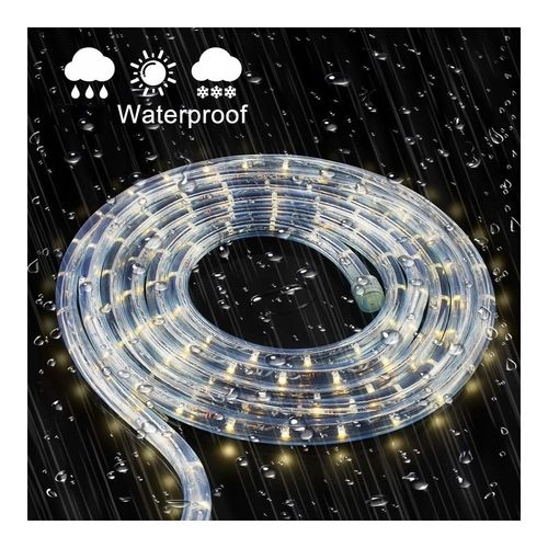 wąż świetlny, lampki zewnętrzne 18,5 metra zimne białe lamp30b na Arena.pl