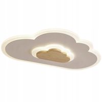 LAMPA WISZĄCA ŚCIENNA NEON LED CHMURA LAMPKA NOCNA AOEH 40CM 20W NOWOCZESNY