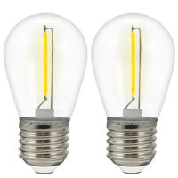 Żarówki do girlandy zew. 2 sztuki Neon 322197 Polux LED 36V żółte
