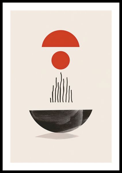 Plakat 40x60cm Półokrągła Forma zdjęcie 3